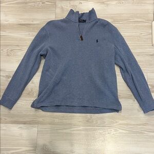 Polo Ralph Lauren Blue Quarter-Zip Pullover